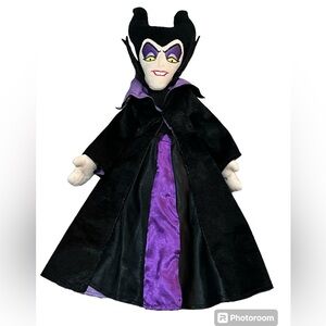 Disney Store Exclusive - Sleeping Beauty Maleficent Doll Plush 18" Villain VTG